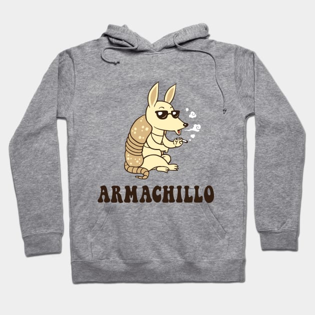 Armachillo Hoodie by dumbshirts